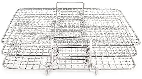 3 Tier Cooling Rack, Baking Cooling Rack Cookie Cooling Rack Wire Cooling Rack Stackable Cooling Racks for Baking(3 Tier)