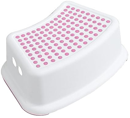 35×25×15cm WC Hocker Toilette - Kinder Tritt Schemel, Rutschfester Badezimmer Töpfchen Tritthocker, Stabiler Toilettenhocker Kinder, Toilette Hoch Tritthocker, Kothocker Für Erwachsene Badezimmer