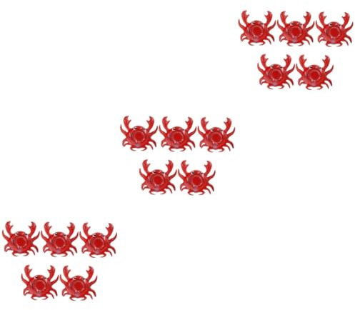 Luxshiny 3 Series Portavasos Inflables De Cangrejo De Bebidas Flotadores De Piscina Y Fiesta Cojín Y Adultos 5 Piezas*3