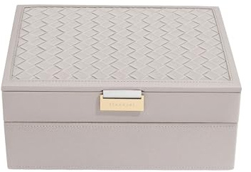 Stackers Taupe Woven Classic Set of 2