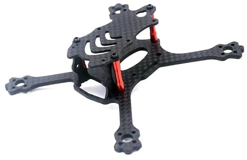 Für Mini-Indoor-FPV-Drohne mit Carbonfaserrahmen – 2,4-Zoll-Propeller, 1104/2435/2345 Motoren, F3-Controller
