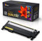 123Color Alternative Tonerkartusche Yellow CLT Y404S kompatibel für Samsung Xpress C430 W C430Series C 430 C430W C 480 C480 FN C 480 FN C480 FW C480FW C480 Series C 480 W C480W C480W Gelb CLT 404 CLT