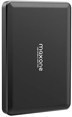Hard Disk Esterno 160GB-2,5pollici ultrasottili HDD da USB 3.0 portatili per TV, PC, Mac, MacBook, Chromebook, Wii u, laptop, desktop, Windows(Nero)