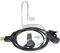 UAYESOK Radio di sorveglianza, auricolari a 2 pin, tubo acustico, walkie-talkie per Motorola CP040 DP1400 CP200 XT420 XT460 CLS1110 Hytera PD405 PD505 di sicurezza radio a 2 vie con microfono PTT