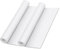 2-Pack Espuma EVA Blanca, MEARCOOH Goma EVA 1mm de espesor EVA Foam Cosplay, 34 x 124.5cm alta densidad 86kg/m3 Rollo Goma EVA para Costume Proyecto DIY (2PCS 1mm Blanca)