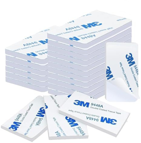 20pcs 3M espuma adhesiva pad, doble cara adhesivo pad, super fuerte impermeable Mount pad, adecuado para la oficina en casa escuela de coche