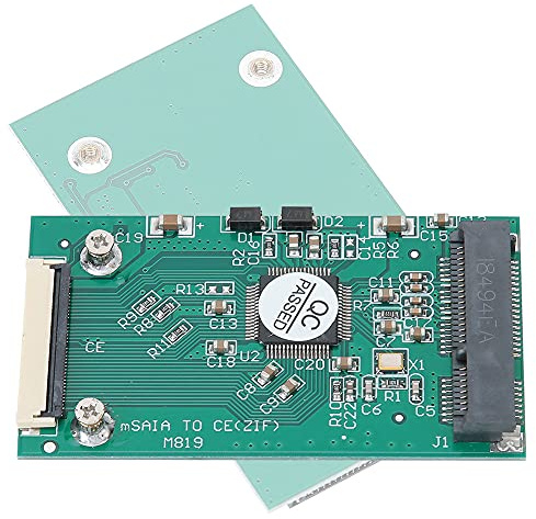 RASTKY Riser-Karte Langlebiger Grüner ABS-MSATA-zu-CE/ZIF-SSD-Adapter für/Professional Design-Computerzubehör