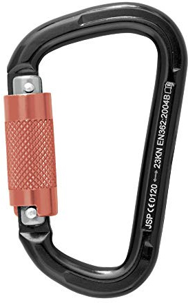 JSP Aluminium Twist Lock Karabiner (FAR0905)