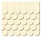 Sperrholz Schindeln - halbrund - Biberschwanz - Größen- und Mengenauswahl, Schindelgröße:80mm x 40mm, Pack mit:100 Stück