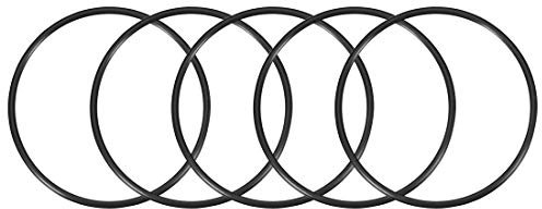 sourcing map 5 Stück Metrische Nitrilkautschuk O-Ringe Dichtung 110mm AD 100mm ID 5mm Breite