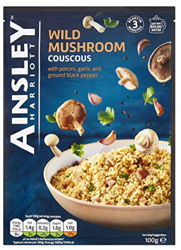Ainsley Harriott Wild Mushroom Couscous, 100 g, Pack of 12