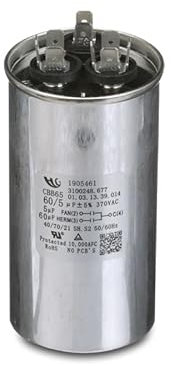 DOMETIC 3312195.000 Condensador de Motor de Aire Acondicionado 60/5 MFD