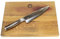 Palatina Werkstatt ® Kai Shun Premier Tim Mälzer Angebotsset,TDM-1706 Kochmesser aus Damaststahl, 20 cm Klinge + XXL Schneidebrett 40x30cm handgefertigt aus altem Fassholz