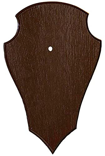 K&S Wildkameras Pannello uditivo in legno di quercia scuro senza trofeo inserto in pino (1)