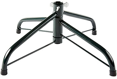 Metal Xmas Tree Stand - Dual Purpose for Artificial or Real Trees