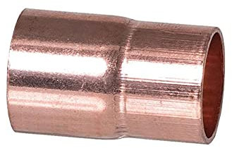 Kupfer-Lötfitting Absatznippel A/I - Typ 5243, DVGW - 10 x 8 mm