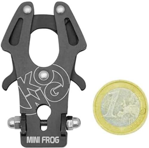 Kong. Mini Frog. Original. Kleiner Karabiner mit automatischem Verschluss. Leichter Karabiner. Ideal für Leine, Kamera, Longe Werkzeughalter. Hergestellt in Italien. Gewicht 20 g