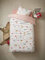 VERTBAUDET Parure Housse de Couette + taie d'oreiller Enfant Papillons Oeko-Tex® Rose 140X200 50X75