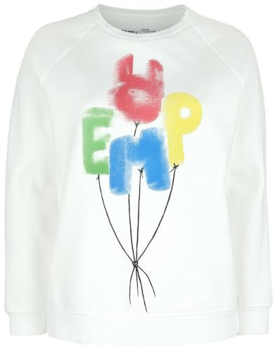 EMP Stage Collection Damen Sweatshirt Logo altweiß L