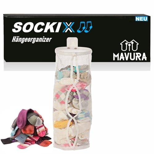 MAVURA SOCKIX Socken Unterwäsche Hänge Organizer Schrank Hängeaufbewahrung