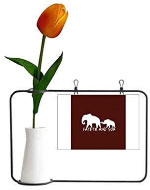 Künstliche Blumenvase, Elefanten, Eltern, Kinder, Tulpe