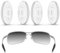 ToughAsNails 2 Pairs Replacement Nose Pads for Oakley W Square Wire/Square Wire 2 (2014) OO4075 Sunglasses