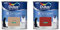 Dulux Valentine Peinture Si Simple Peinture Intérieure Toutes Pièces Satin - Peinture Murs et Plafonds, Portes et Plinthes - Lot de 2 - Couleurs : Le Camel & Le Rouge 0,5 L