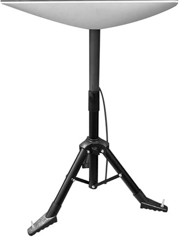 Faltbares Stativ, V2 V1 Edelstahl Faltbare Stativhalterung, für Antenne, Internet, Ausrüstung, Dach, Camping, Wohnmobil, Reisen, Yacht