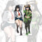 FZYUYU-Anime Körperkissen My Hero Academia Asui Tsuyu Dakimakura Körperkissen Anime Doppelseitig bedruckter Kissenbezug Kurzer Plüsch Kissenbezug Kissen-Asui Tsuyu-b,60x180cm-shortplush