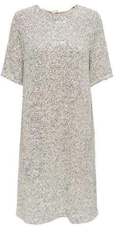 ONLY Damen Onlbex S/S Bow Dress JRS