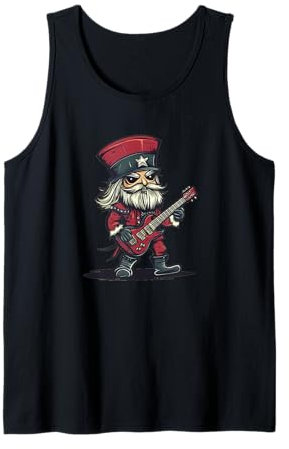 Rocking Nutcracker Costume with Cool Guitar Tank Top
