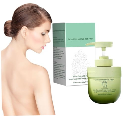 Hautstraffung und Straffung Lotion 40G hellen feuchtigkeitsspendende feuchtigkeitsspendende, nahrhafte feste Körperlotion Anti -Falten für alle Hauttypen.