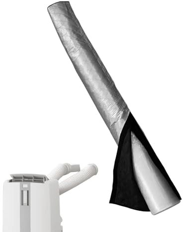 Gaine d'Isolation Thermique pour Tuyau de Climatisation | Enveloppe Réductrice de Chaleur pour Conduit d'Air Conditionné - Protection Polyvalente Contre la Poussière Pour Maison Dortoir Hôtel