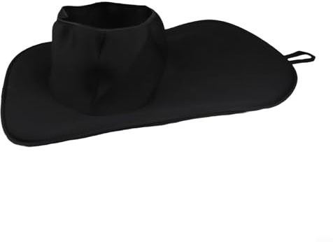 Jupe de kayak en néoprène imperméable pour cockpit de 90 x 52 cm, poignée à dégagement rapide pour plus de sécurité