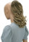 CAISHA 35cm Haarteil Helena Zopf Haarverlängerung mit Butterflyklammer Voluminös Gewellt Braun Blond Mix H125