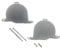 Masterpart Brush Bar End Caps Kit For GTech AirRaam DM001 AR02 AR01 AR03 AR05 Cordless Vacuum Cleaners