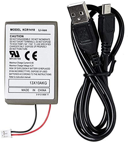 OSTENT 3.7V 1000mAh LIP1522 Batería recargable de Li-ion para Sony PS4 Bluetooth Wireless Dual Shock Controller CUH-ZCT1 Series (CUH-ZCT1E/CUH-ZCT1U) Primera Generación Versión Antigua Conector Grande