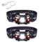 APUNOL 2 Unidades Linterna Frontal LED USB Recargable, Linternas Cabeza 800 Lúmenes, Sensor Inteligente, 8 Modos de Iluminación, Impermeable, Blanco y Rojo LED para Correr, Acampar, Cenderismo