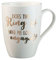 Lillian Rose Kaffeetasse mit Ring Make Me Look Engaged, 10,8 cm, cremefarben