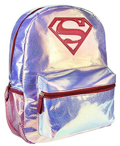 Artesania Cerda Mochila Casual Moda Superman Schulrucksack, 36 cm, Pink (Rosa)