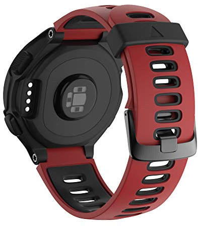 NotoCity für Garmin Forerunner 735XT Armband für Forerunner 235/230/220/620/630, Soft Silikon Ersatzband für Garmin 735XT