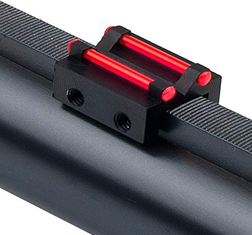 Toni system - TR10/TV10 Hausse Fibre Optique Rouge ou Vert Ø1,5mm pour Fusil (Bande inférieur à 10,1mm) (Rouge)