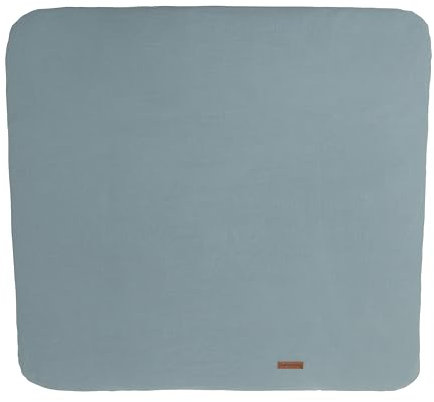 Baby's Only - Baby Wickelauflagenbezug 75x85 cm - Bezug für Wickelauflage Breeze - Abwaschbare Bezug für Wickeltischauflage - Aus Baumwolle - Stonegreen
