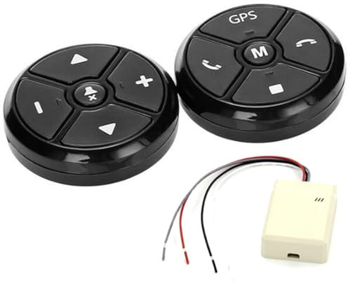 Telecomando universale per volante per auto 10 tasti per musica wireless Navigazione GPS per DVD Pulsanti del telecomando radio