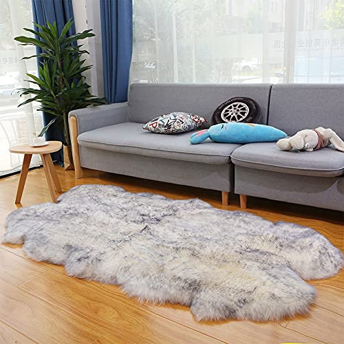 Altlue Lammfell Teppich Groß Echt Fellteppich Flauschiger Fell Teppiche Lammfell Echt Groß Für Wohnzimmer Schlafzimmer