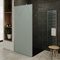 ROMA Paroi de douche Italienne verre 10 mm opaque 100 x 200 cm