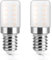 DiCUNO Fridge Bulb E14 LED, 3W (30W Halogen), Warm White 2700K, 270LM, Non-dimmable E14 Small Edison Screw Lamps for Home Lighting/Refrigerator/Cooker Hood/Night Light, Pack of 2