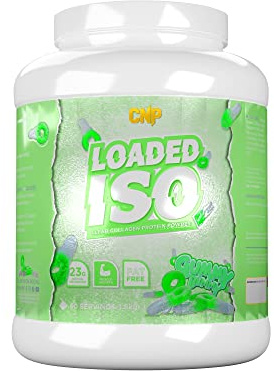 CNP Professional Loaded ISO, Clear Bovine Collagen Protein Powder, 24g Protein, 1.8kg, 60 Servings, Gluten & Lactose Free, 5 Great Tasting Flavours (Gummy Dummy)