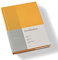Semikolon 368727 - Notizbuch Natural Affair A5 liniert - 176 Seiten, cremeweißes Papier - Lesezeichen - Golden Hour