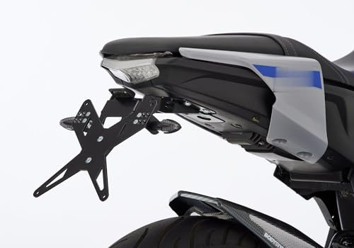PROTECH Kennzeichenhalterset inkl. Reflektor und Kennzeichenbeleuchtung kompatibel mit KTM MT-125 RE40 Bj. 2021-2023